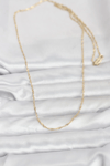 Cm 14k Gold Renk Burgu Model 60 Cm Kadın Kolye