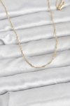Cm 14k Gold Renk Burgu Model 60 Cm Kadın Kolye