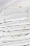 Cm 14k Gold Renk Ezme Pul Model 60 Cm Kadın Kolye