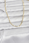 Cm 14k Gold Renk Ezme Zincir 60 Cm Kadın Kolye