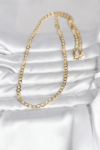 Cm 14k Gold Renk Kalın Zincir Model 60 Cm Kadın Kolye