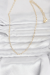 Cm 14k Gold Renk Kalp Zincirli 60 Cm Kadın Kolye