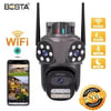 Dış Mekan Üç Kameralı Gece Görüşlü Full Hd Ip Akıllı Güvenlik Kamerası PTZ GÜVENLİK KAMERASI BB-1735