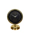 Elite Black Gold 25 x 20 Cm Metal Masa Saati