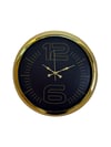 Elite Luxury Gold 40 Cm Metal Duvar Saati