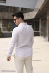 Erkek Çizgi Desenli Gömlek