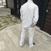 Erkek Kadife Oversize Takım – Gömlek Ve Pantolon İkili Set Füme Corduroy Şıklığı, Rahat Ve Zarif Duruş Yumuşak Dokulu Kadife Kumaş, Düğmeli Gömlek Üst Ve Lastikli Pantolon Alt Parça Ile Gün Boyu Konfor- Gri