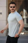 Erkek Mini Jakarlı Kısa Kollu T-shirt
