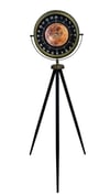 Eskitme 24 Saat Göstergeli Özel Tasarım Tripod Ayaklı Saat