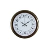 Eskitme Motifli 40 Cm Metal Duvar Saati