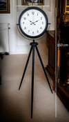 Eskitme Tripod Ayaklı Dekoratif Saat