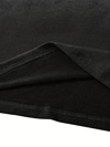 Fiyonk Baskılı Siyah Oversize Unisex T-shirt- Siyah