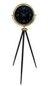 Gold Dekoratif Tasarım Tripod Ayaklı Saat