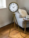Gold Tripod Ayaklı Lüks Saat