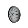 Gri 36 Cm Atlas Modern Tasarım Duvar Saati