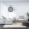 Gri 36 Cm Atlas Modern Tasarım Duvar Saati