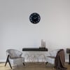 Gri Zarafet 36 Cm Duvar Saat