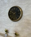 İhtişam Eskitme 40 Cm Metal Duvar Saati