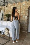 Jasmin Süzüneli Keten Tulum 1280-08