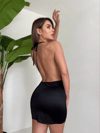 Kadın Boyundan İnce Askılı Elbise S3585