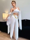 Kadın Fantazi Beyaz Özel Tasarım Harem Kostüm 2274