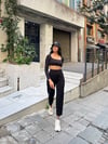 Kadın Krep Kumaş Balon Pantolon