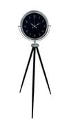 Krom Zarif Tripod Ayaklı Saat