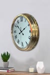 Majestic Gold 40 Cm Metal Duvar Saati