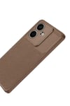 Mey İthalat®   A3 Kılıf Auto Focus Karbon Kapak - Kahverengi