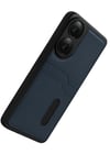 Mey İthalat®   A38 Sara Kartvizitli Deri Kılıf - Lacivert