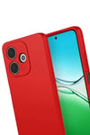 Mey İthalat®   A5 Pro 4G First Silikon - Kırmızı