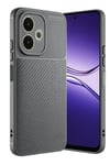 Mey İthalat®   A5 Pro 4G Kılıf Auto Focus Karbon Kapak - Gri