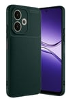 Mey İthalat®   A5 Pro 4G Kılıf Auto Focus Karbon Kapak - Koyu Yeşil