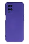 Mey İthalat®   A54 4G Kılıf Nano içi Kadife Silikon - Mor
