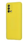 Mey İthalat®   A74 4G Kılıf Nano içi Kadife Silikon - Sarı
