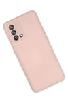 Mey İthalat®   A74 4G Kılıf Nano içi Kadife Silikon - Pudra