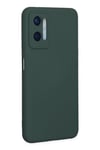 Mey İthalat®   A96 Kılıf Nano içi Kadife Silikon - Koyu Yeşil