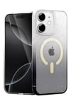 Mey İthalat®   iPhone 11 Pummel Shiny Magsafe Kapak - Siyah