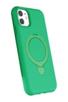 Mey İthalat®   iPhone 11 Regal Magsafe Standlı Kapak - Yeşil