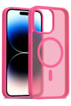 Mey İthalat®   iPhone 14 Pro Max Jota Magsafe Kapak - Rose