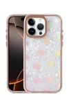 Mey İthalat®   iPhone 14 Pro Max Lumi Desenli Kapak - Çöl Titanyum