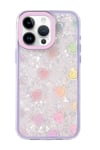 Mey İthalat®   iPhone 14 Pro Max Lumi Desenli Kapak - Mor