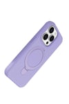 Mey İthalat®   iPhone 14 Pro Max Regal Magsafe Standlı Kapak - Lila