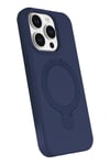 Mey İthalat®   iPhone 14 Pro Max Regal Magsafe Standlı Kapak - Lacivert