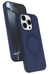 Mey İthalat®   iPhone 14 Pro Max Regal Magsafe Standlı Kapak - Lacivert