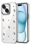 Mey İthalat®   iPhone 15 Plus Fiyonk Desenli Kapak - Desen 6