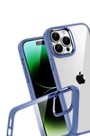 Mey İthalat®   iPhone 15 Pro Max  Lensli Silikon - Lacivert