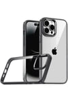 Mey İthalat®   iPhone 15 Pro Max  Lensli Silikon - Siyah