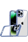 Mey İthalat®   iPhone 15 Pro Max  Lensli Silikon - Açık Mavi