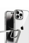 Mey İthalat®   iPhone 15 Pro Max  Lensli Silikon - Titan Gri